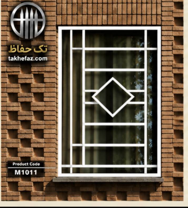 Window guard (3) حفاظ پنجره ساده مدرن کلاسیک کد m1011