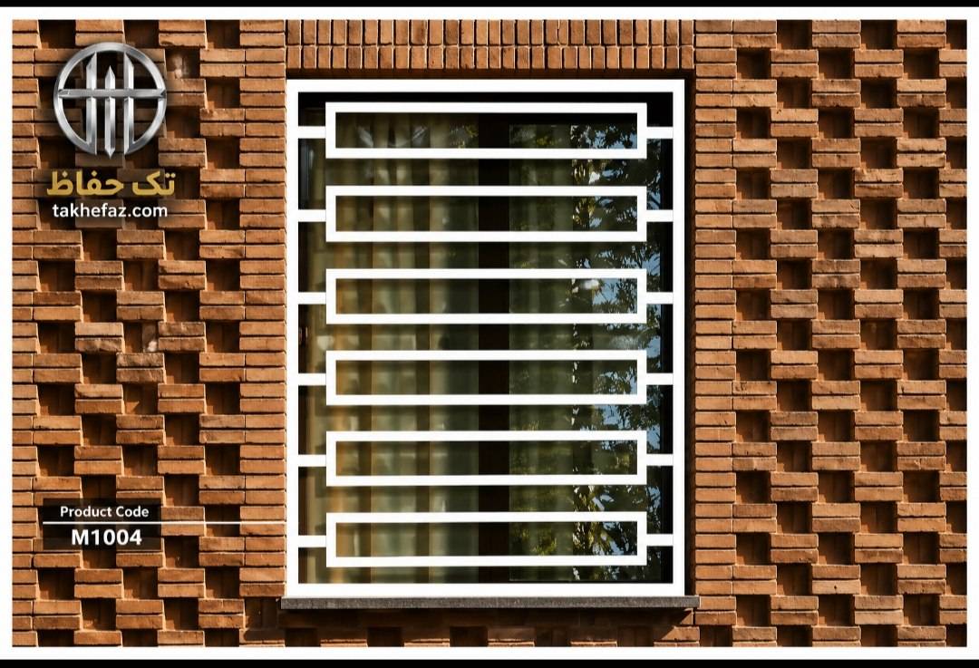 Window guard (6) حفاظ پنجره ساده مدرن کلاسیک کد m1004