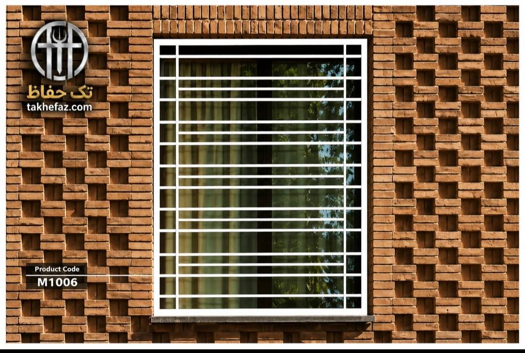 Window guard (7) حفاظ پنجره ساده مدرن کلاسیک کد m1006
